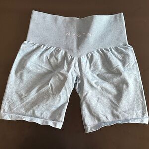NVGTN Women's Sky Blue Bike Shorts
